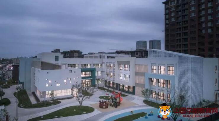 银川方角石双语幼儿园 新的幼儿园设计 天然泥土色美 学前教育 银川方角石双语幼儿园 新的幼儿园设计 天然泥土色美 学前教育