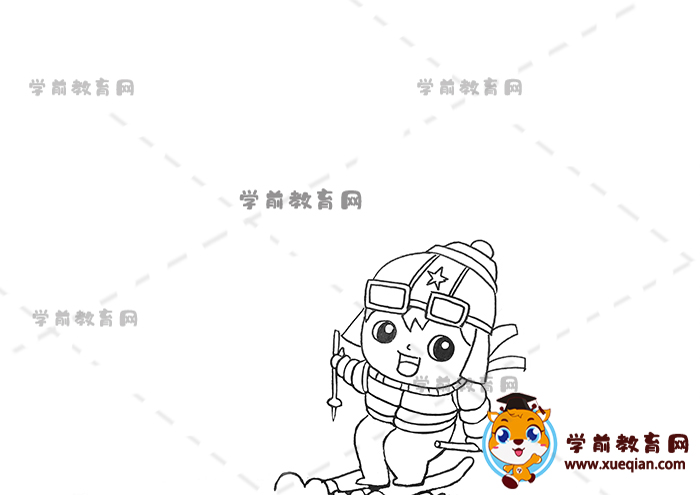 冬天手抄报