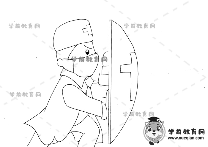 严防境外输入病例手抄报