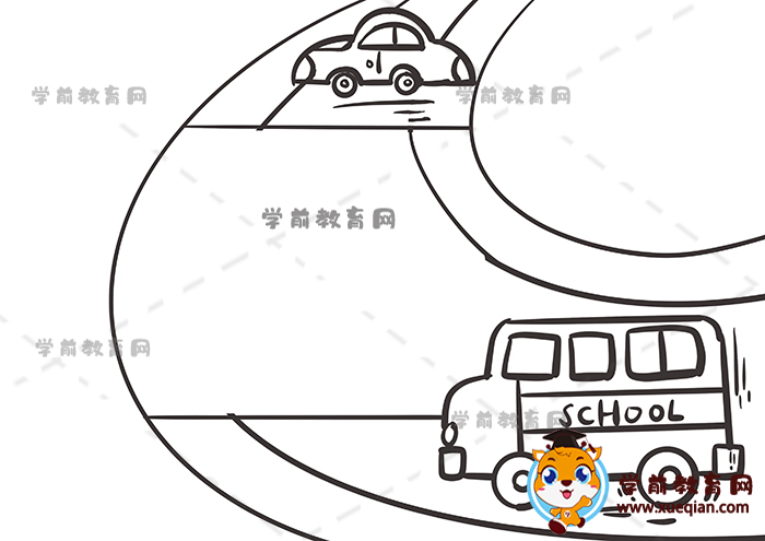 爱路护路手抄报