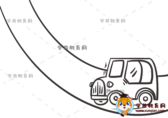 爱路护路手抄报