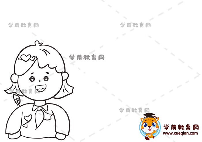童心向未来手抄报