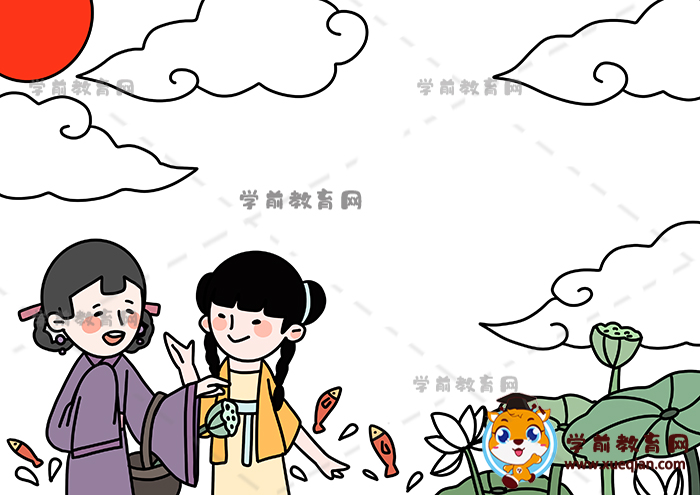 江南诗配画