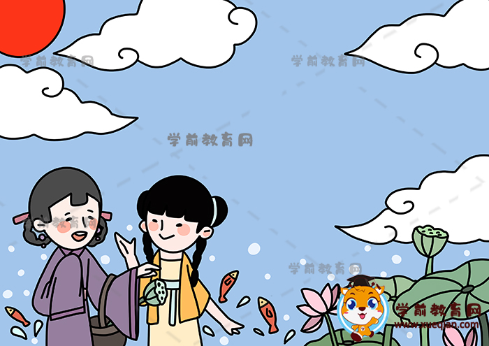 江南诗配画