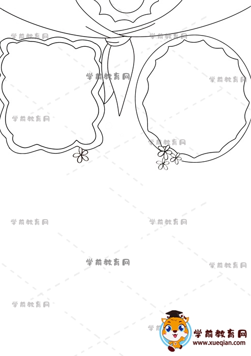 少先队竖版手抄报