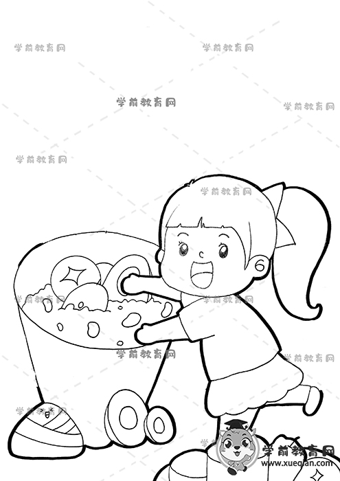 端午儿童画