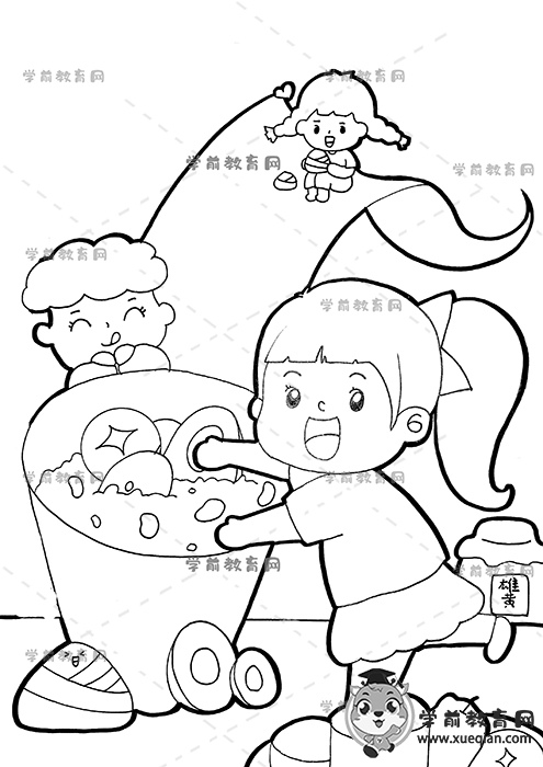 端午儿童画