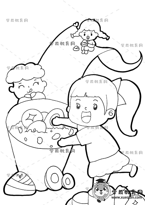 端午儿童画