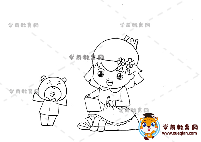 秋天儿童画