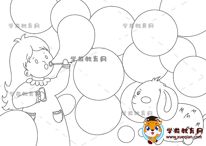 趣味数学儿童画