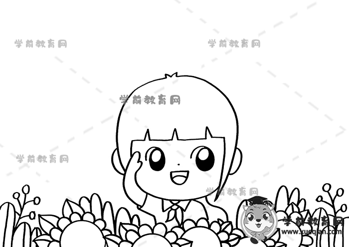 少先队员儿童画