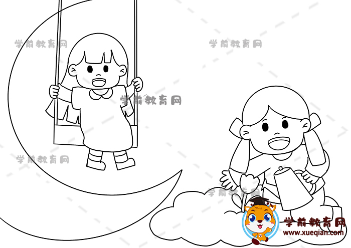 我的梦想儿童画