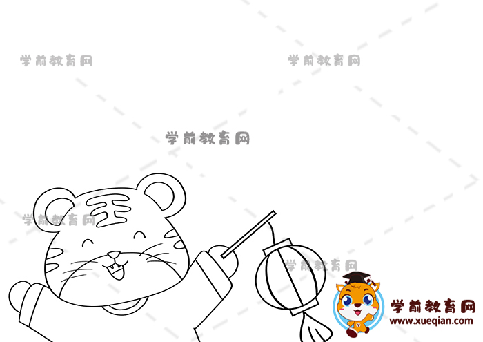 春节儿童画