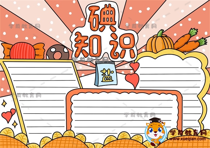 碘知识手抄报
