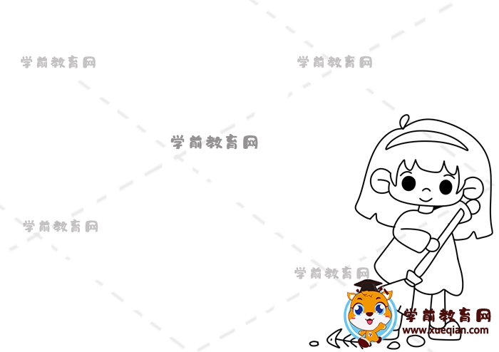 爱护环境手抄报