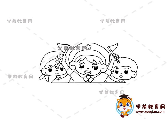 红色革命手抄报
